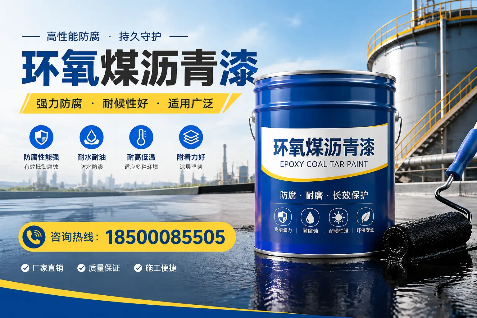 环氧煤沥青漆的储存与运输注意事项，乐亭企业须知